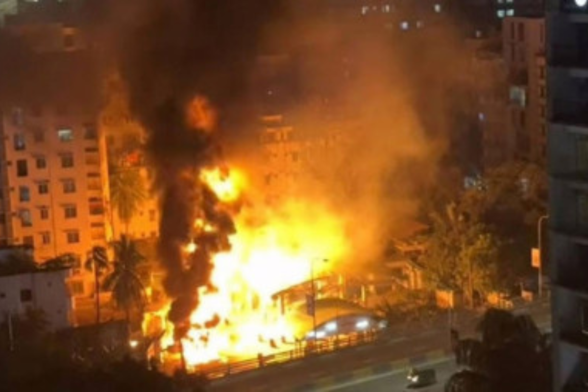 Seven Labourers Burned in Mohakhali Petrol Pump Explosion