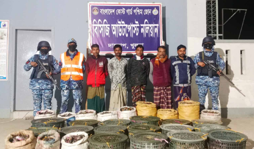 Seven Traders Caught With Illegal Crabs 2 seven traders caught with illegal crabs Seven Traders Caught With Illegal Crabs