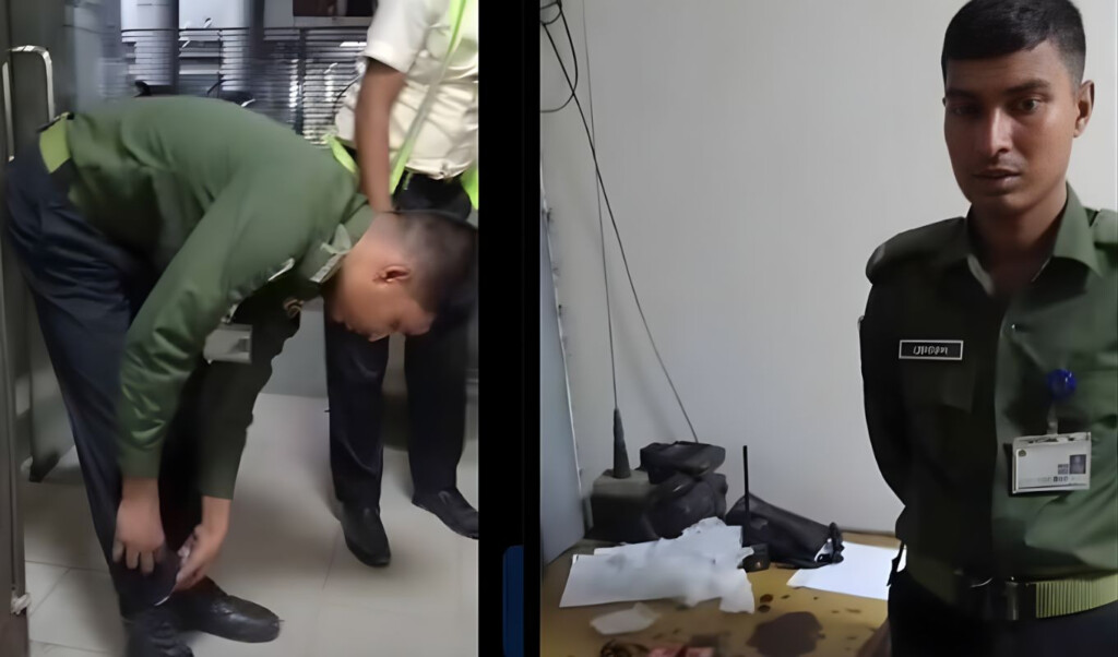 Shahjalal Airport Ansar Member Caught with 15 Mobile Phones Hidden in Uniform 2 shahjalal airport ansar member caught with 15 mobile phones hidden in uniform Shahjalal Airport Ansar Member Caught with 15 Mobile Phones Hidden in Uniform