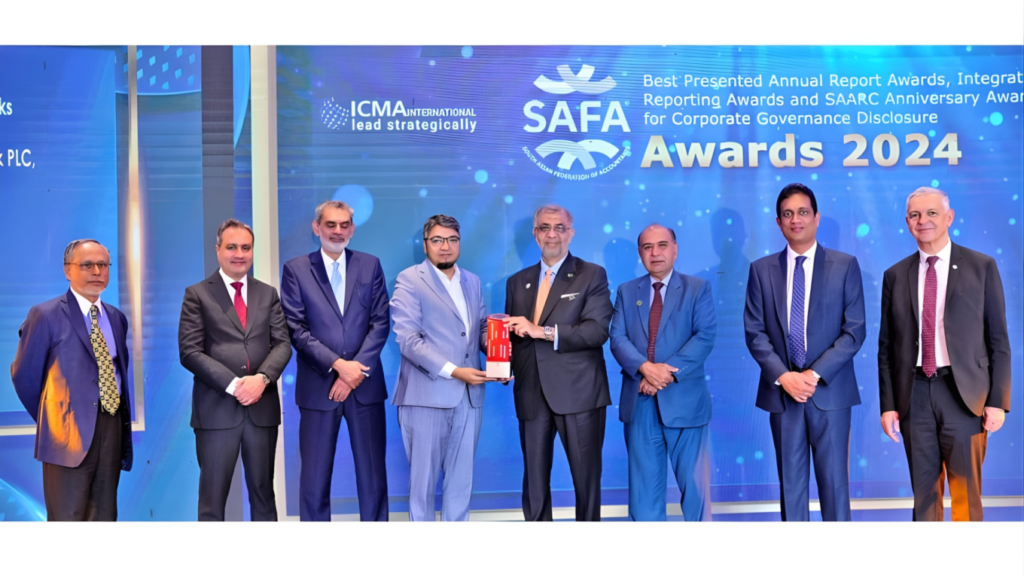 shahjalal islami bank secures bronze award from safa Shahjalal Islami Bank Secures Bronze Award from SAFA