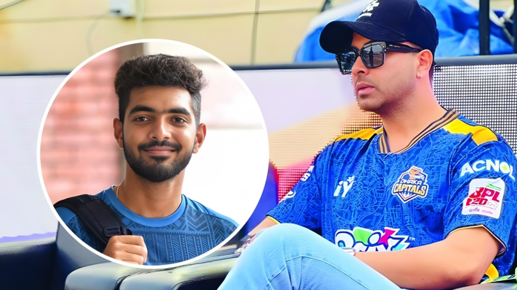 shakib khan sends best wishes to saif hassan ahead of abu dhabi t10 Shakib Khan Sends Best Wishes to Saif Hassan Ahead of Abu Dhabi T10!
