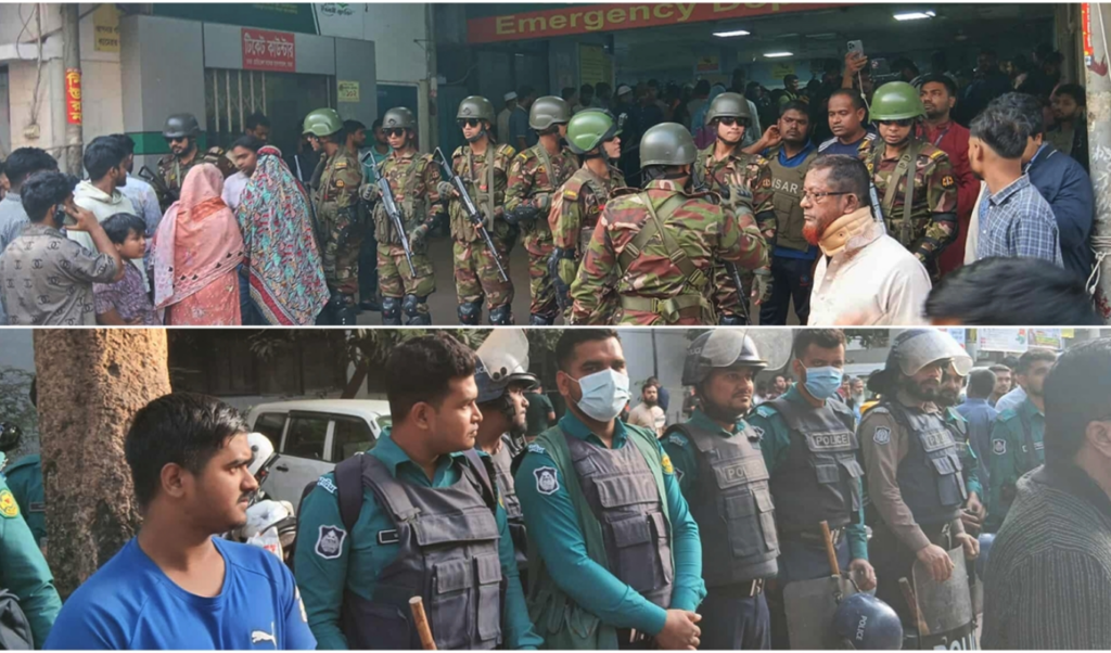 sharif osman hadi shot military deployed at dhaka hospital Sharif Osman Hadi Shot, Military Deployed at Dhaka Hospital