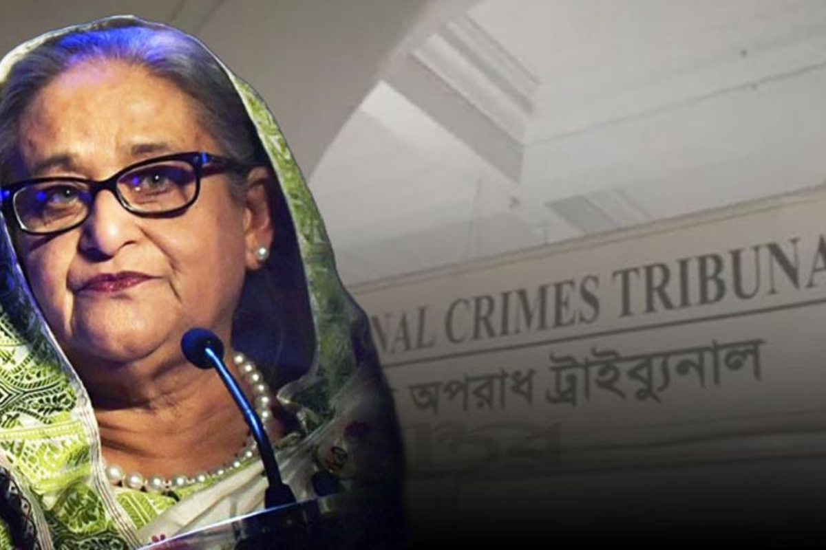 Sheikh Hasina calls the tribunal verdict biased in her reaction
