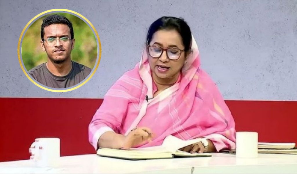 shibir behind abrars killing claims bnp leader nilufar Shibir Behind Abrar’s Killing: Claims BNP Leader Nilufar