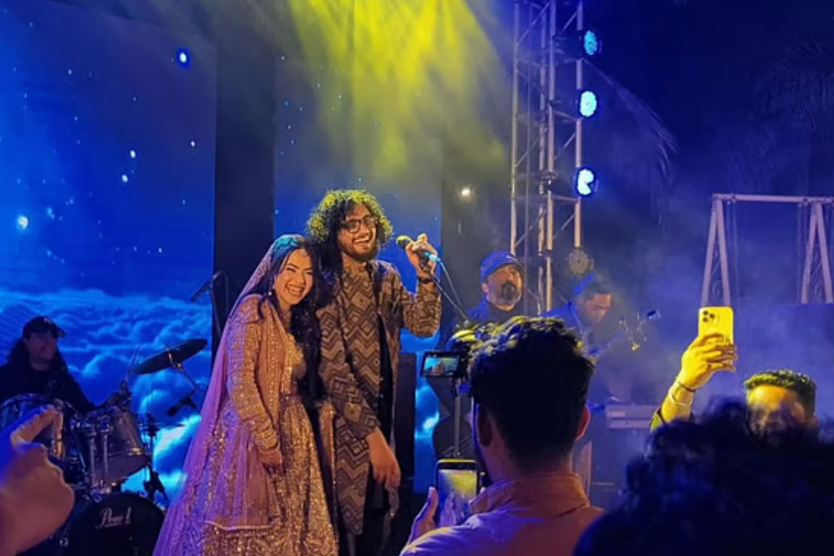 Shironamhin Vocalist Weds Marina in Private Celebration