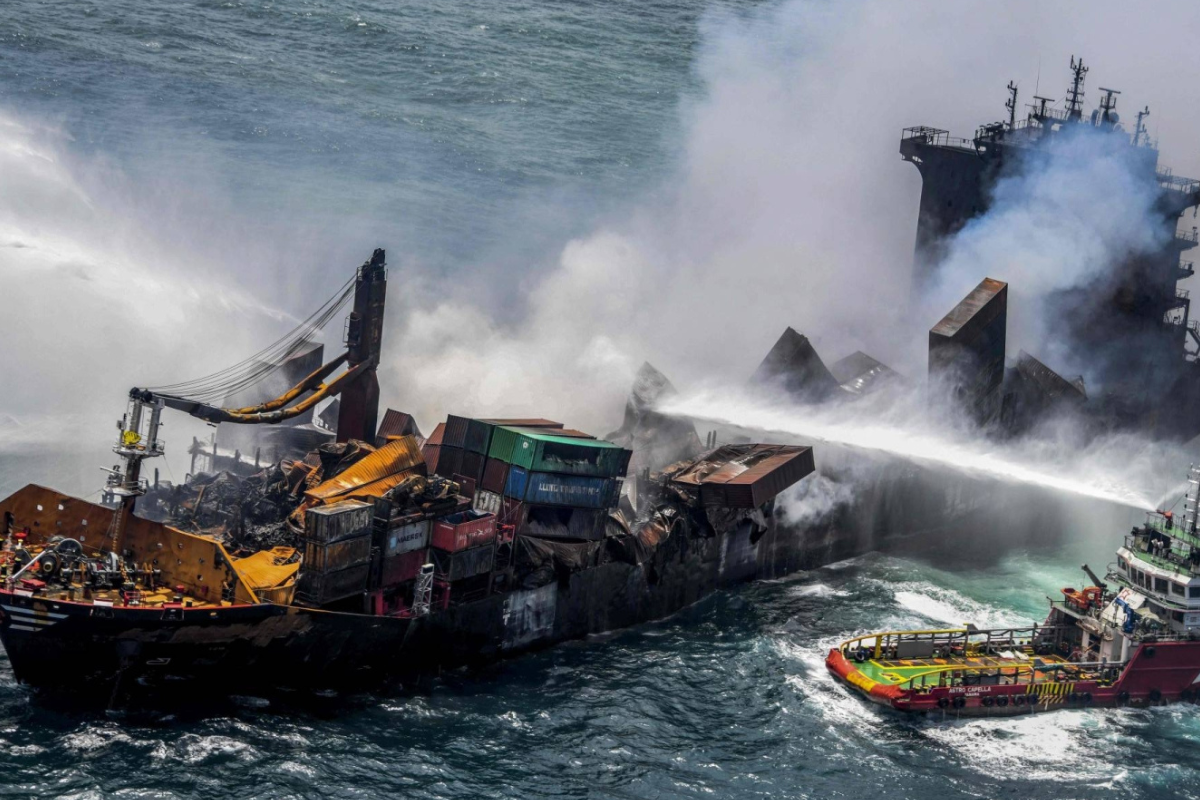 Singapore Shipping Firm Refuses to Pay $1 Billion in Sri Lankan Pollution Damages