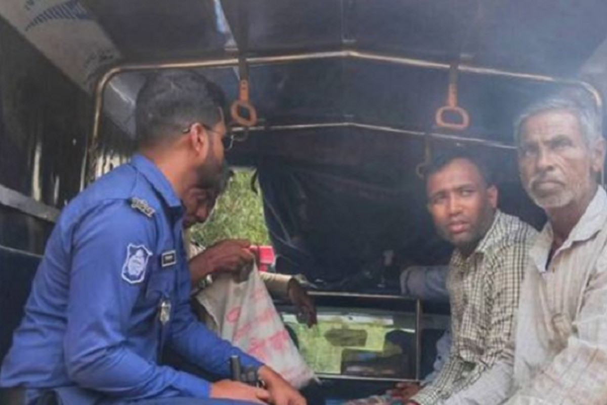 Six Detained Over Road Brick Theft in Sylhet