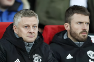 “Sources say Manchester United is in talks with Solskjær and Carrick over a temporary role.”