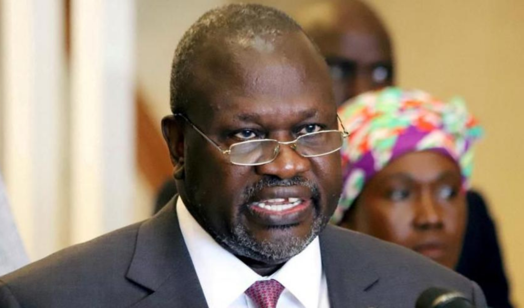 south sudan vice president charged with murder and crimes against humanity South Sudan Vice-President Charged with Murder and Crimes Against Humanity