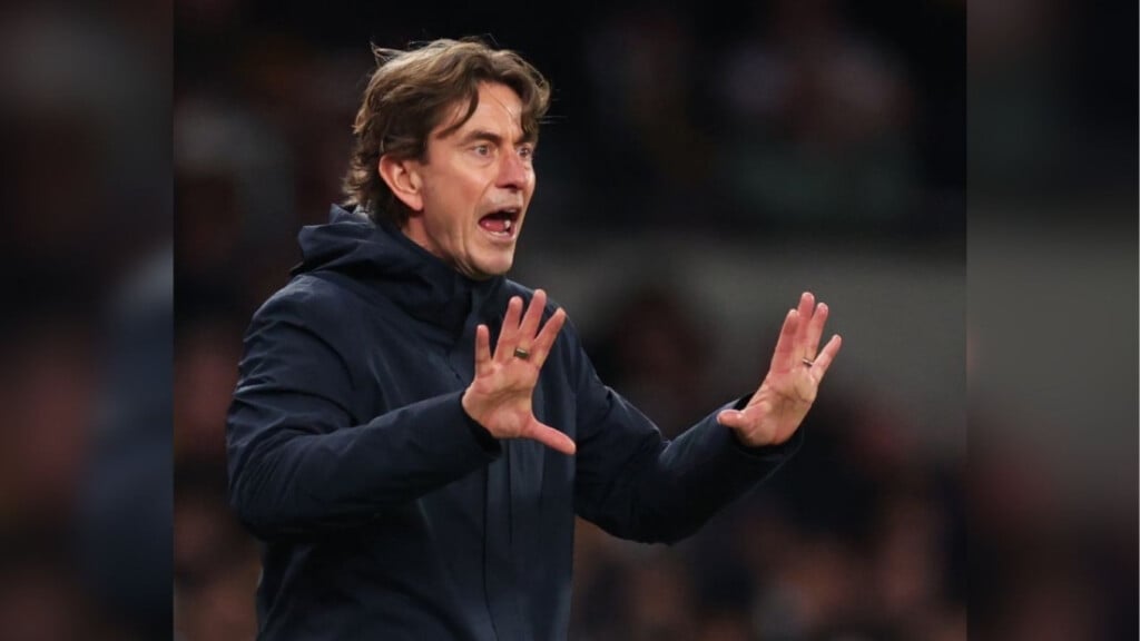 spurs crisis thomas frank takes training amid sacking rumours Spurs Crisis: Thomas Frank Takes Training Amid Sacking Rumours