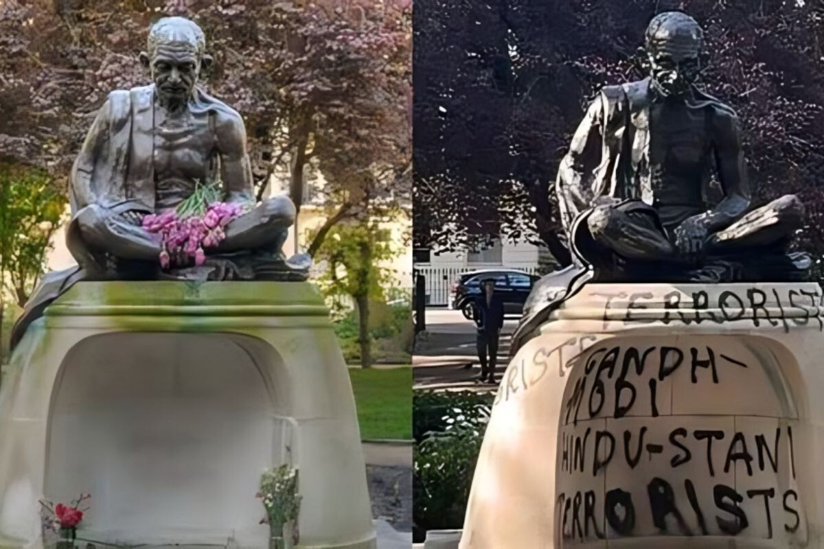 Strong Condemnation by India over Defacement of Mahatma Gandhi Statue in London