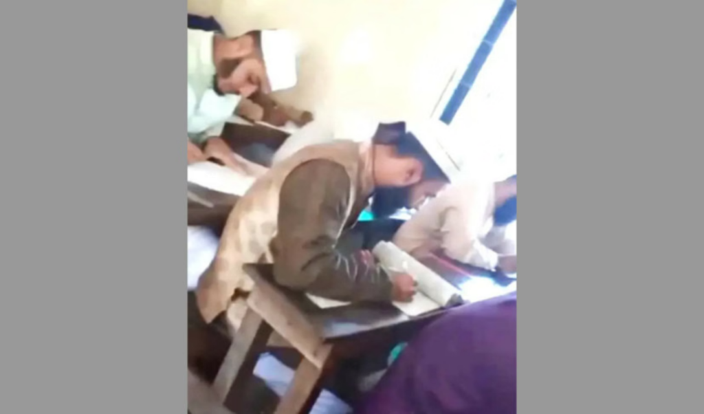 students caught using books during madrasa exam video Students Caught Using Books During Madrasa Exam Video