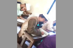 Students Caught Using Books During Madrasa Exam Video