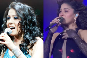 Sunidhi Chauhan Overcome with Emotion on Stage