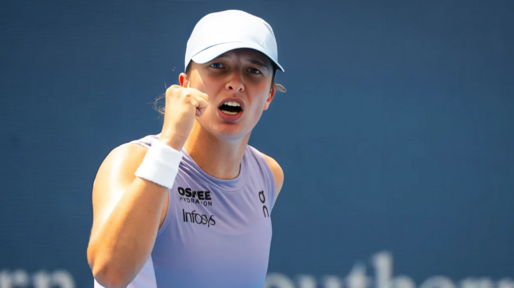 swiatek dominates rybakina to face paolini in cincinnati final Swiatek Dominates Rybakina, to Face Paolini in Cincinnati Final