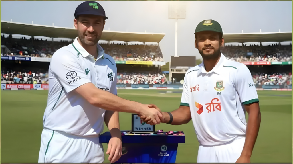 sylhet test bangladesh end day one with a strong finish ireland 2708 Sylhet Test: Bangladesh End Day One with a Strong Finish, Ireland 270/8