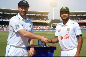 Sylhet Test: Bangladesh End Day One with a Strong Finish, Ireland 270/8