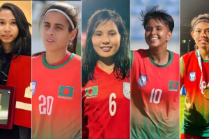 “Tahura, Maria, and Monika will take to the field in Farashganj, accompanied by foreign players as well.”