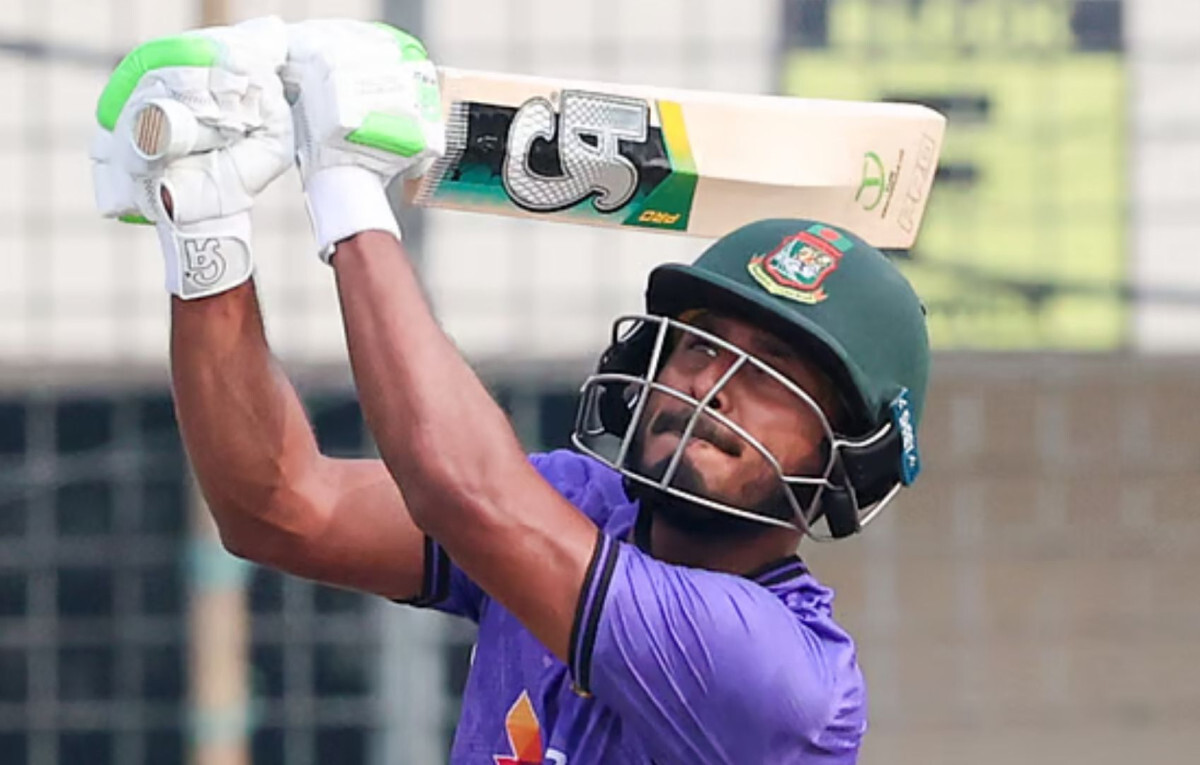 Tanjid Hits Century and Rishad Claims Five Wickets