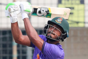 Tanjid Hits Century and Rishad Claims Five Wickets