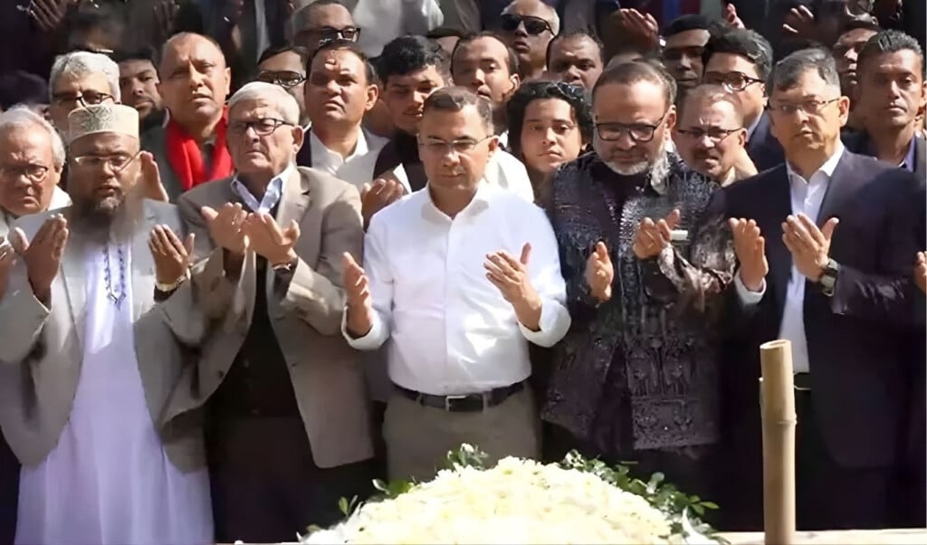 tarique rahman visited osman hadis grave Tarique Rahman visited Osman Hadi’s grave.