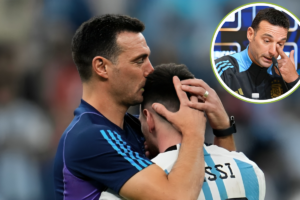 Tearful Scaloni Reflects on Messi, His Successor, and His Own Future