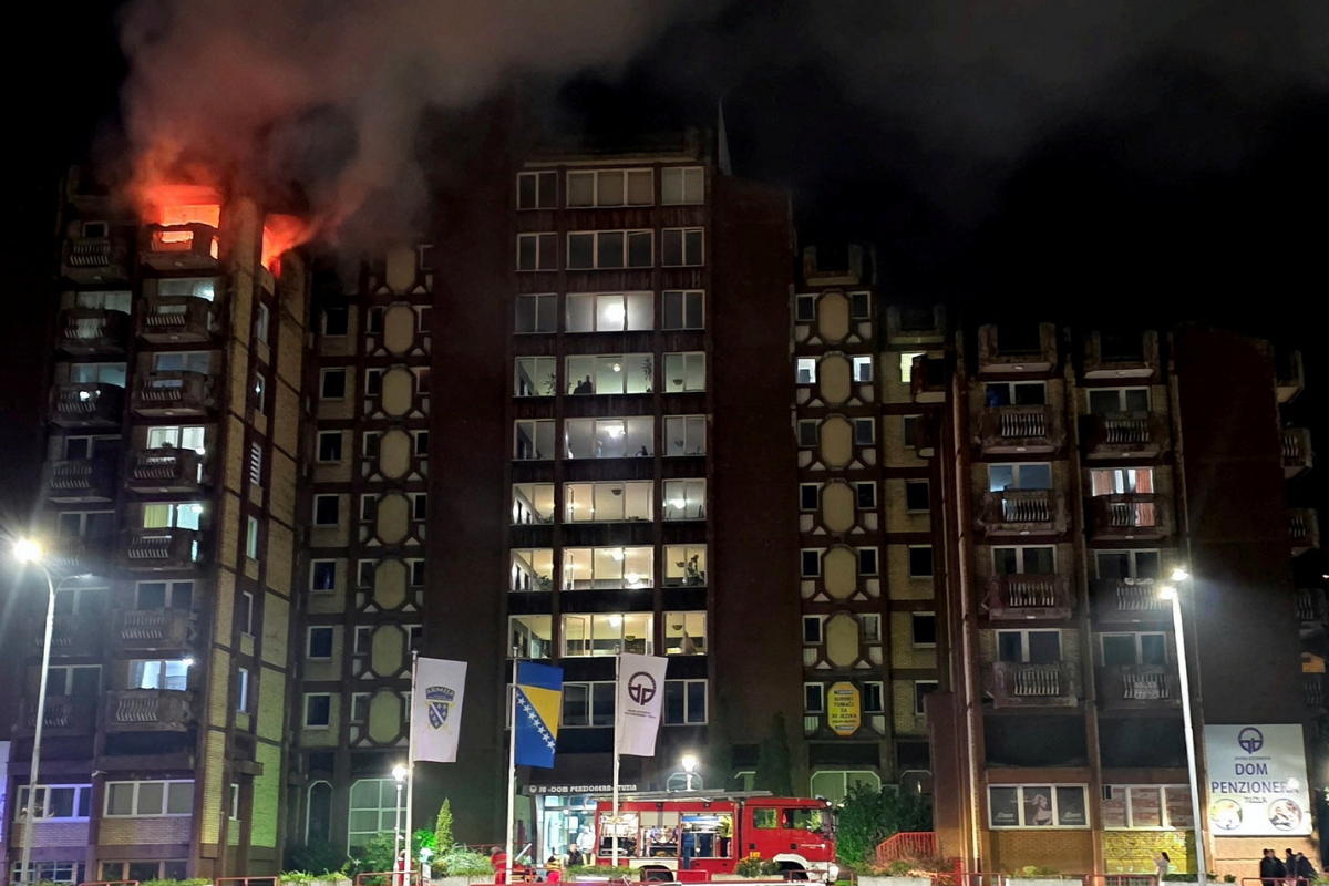 Ten Dead as Fire Rips Through Bosnia Nursing Home