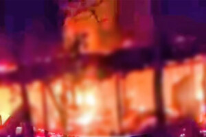 Ten Houses Destroyed in Nawabganj Fire, Elderly Man Dies