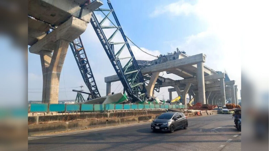 thailand crane collapses claim thirty four lives Thailand Crane Collapses Claim Thirty-Four Lives