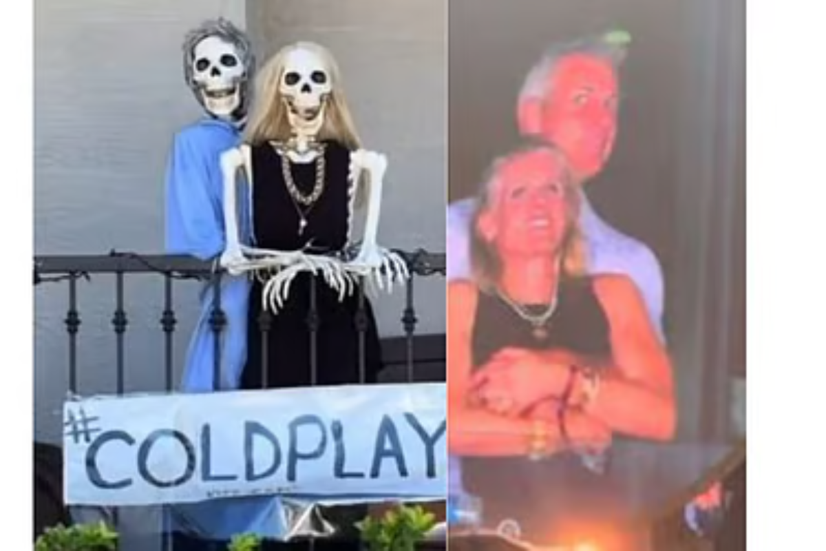 That Viral Coldplay Moment Returns This Halloween