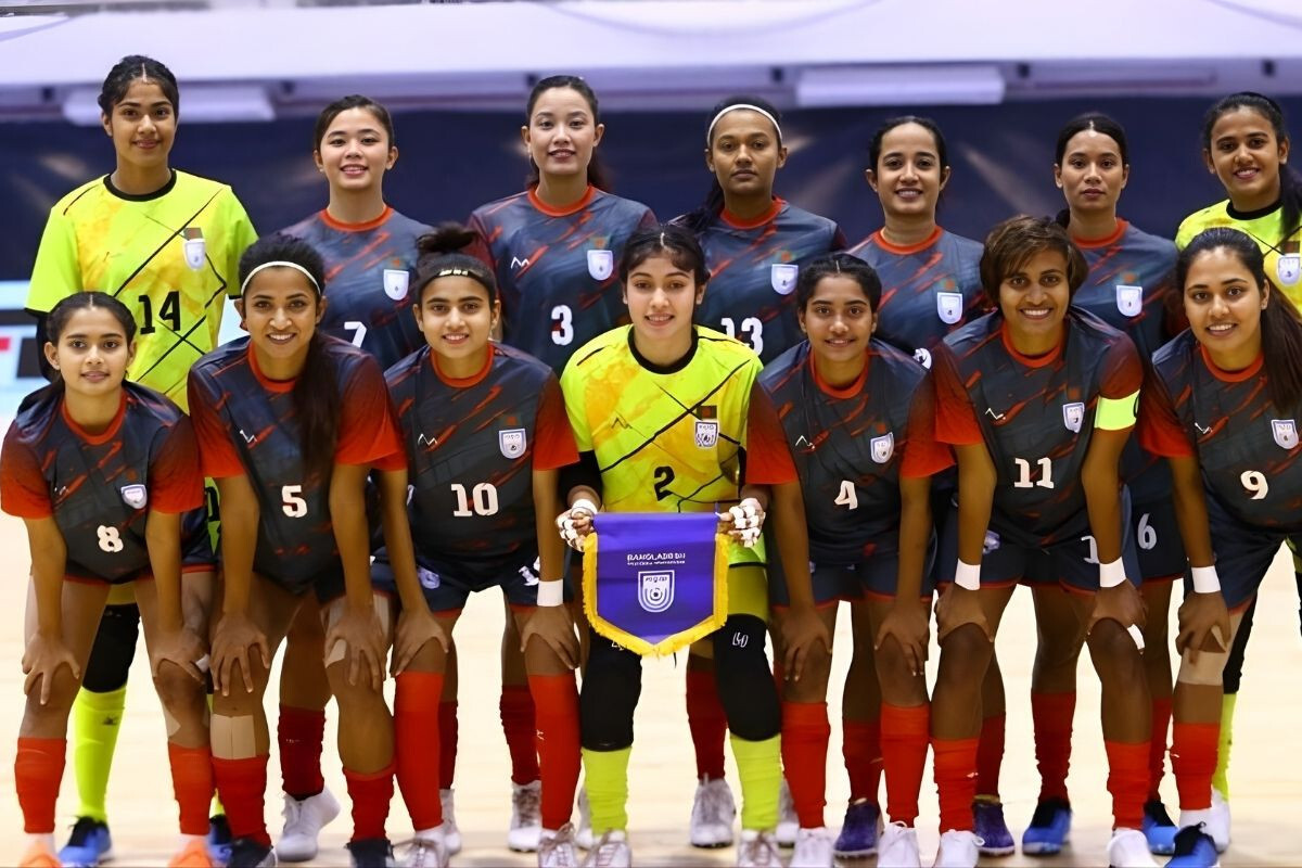 The Bangladesh women’s team made history in the SAFF Futsal Championship