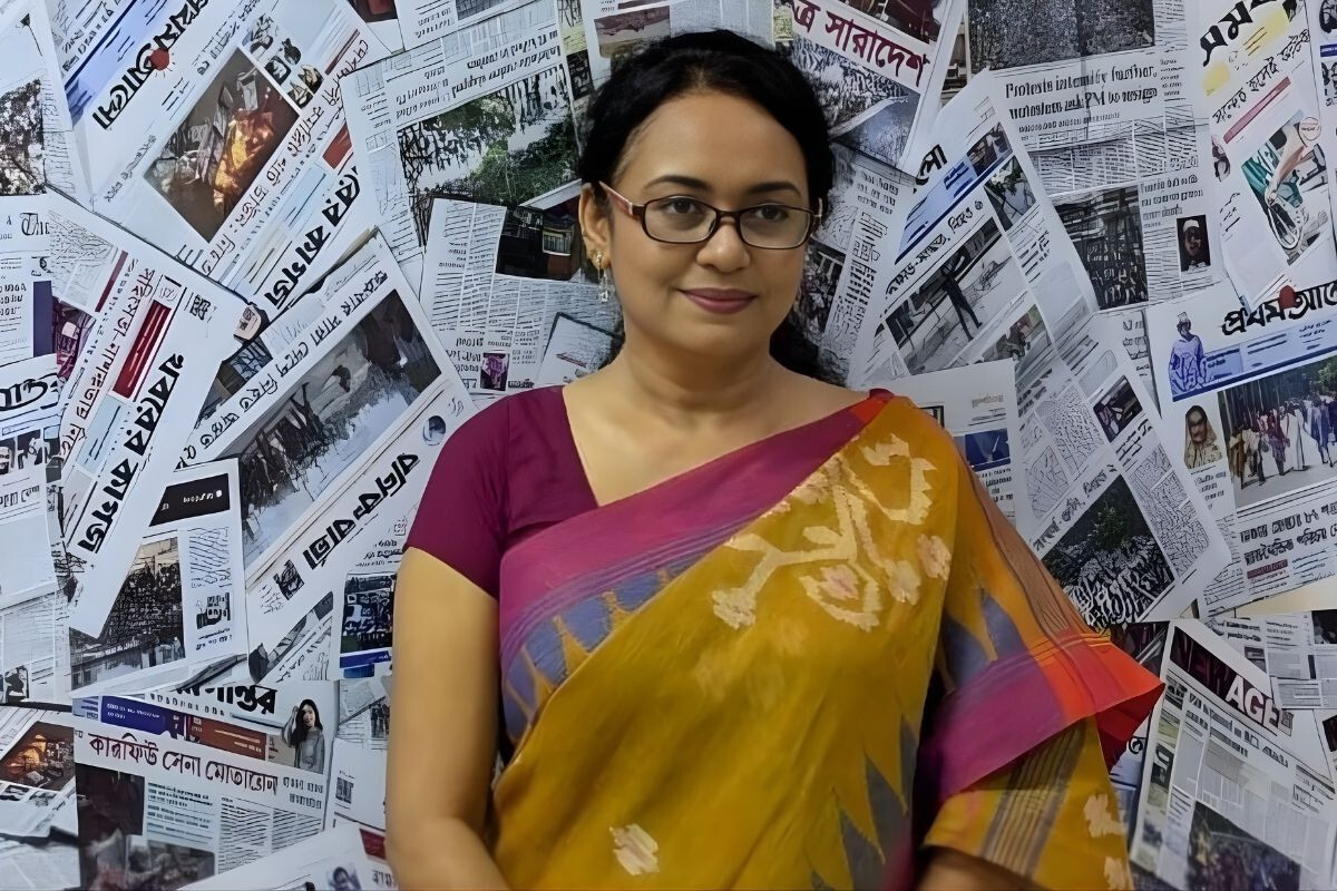 The director of Granthakendra, Afsana Begum, has resigned