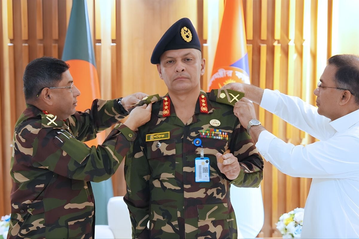 The new PSO of the Armed Forces Division, Lieutenant General Mir Mushfiqur