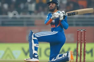 There is a question over whether Tilak Varma will play in the New Zealand match.