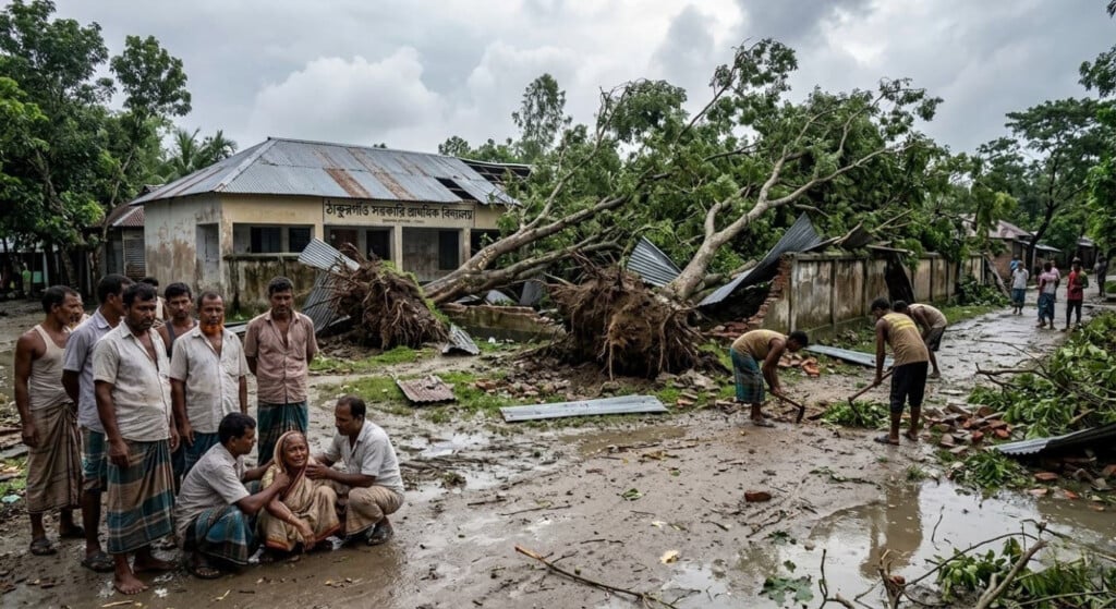 Thunderstorm Devastation in Thakurgaon Kills Student 3 thunderstorm devastation in thakurgaon kills student Thunderstorm Devastation in Thakurgaon Kills Student