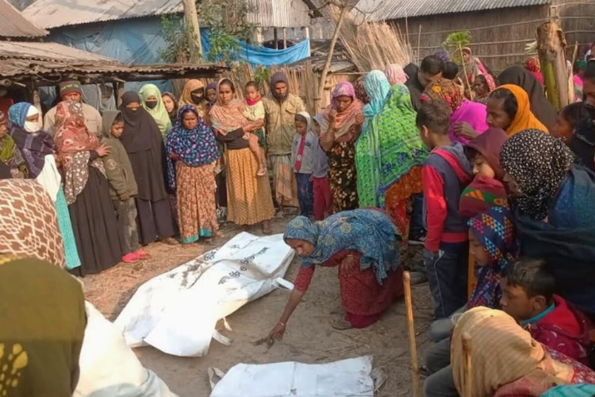 Tragic Blaze Claims Mother and Daughter in Natore