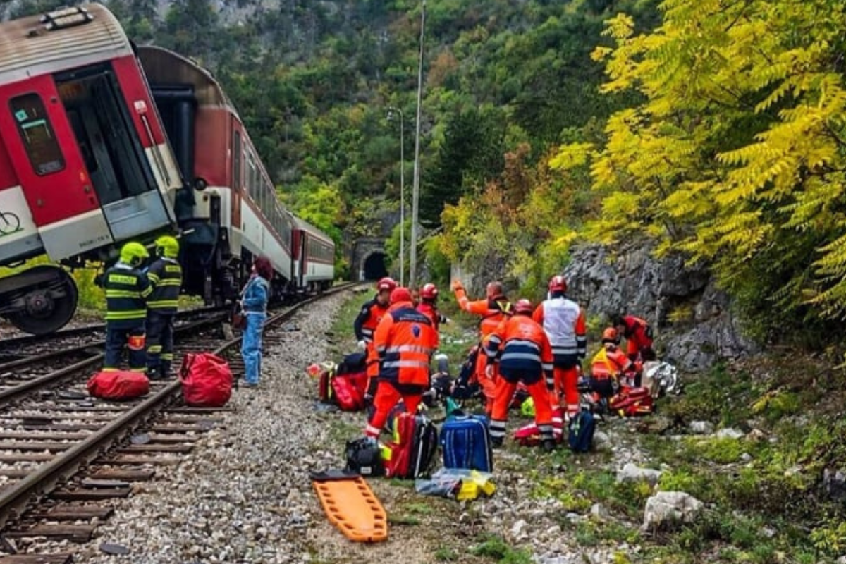 Train Collision in Slovakia Leaves Dozens Injured