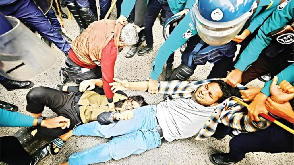 triple protest wave paralyses central dhaka districts Triple Protest Wave Paralyses Central Dhaka Districts