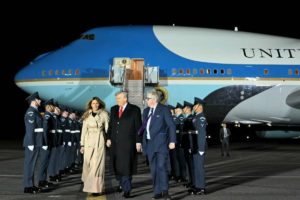Trump Arrives in Britain for Unprecedented Second State Visit