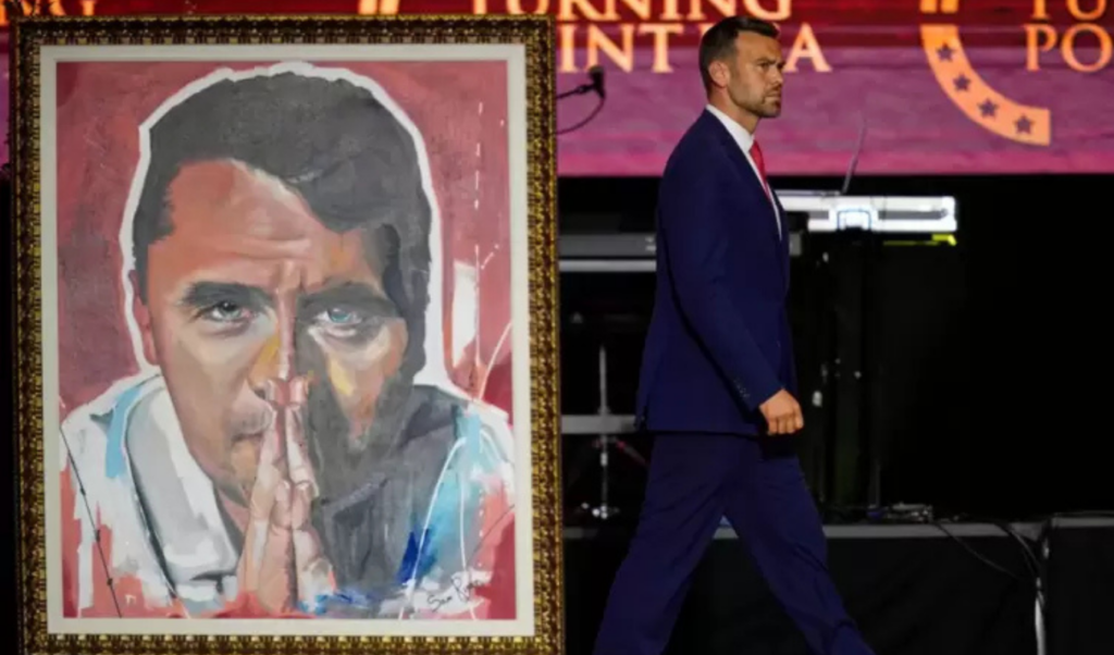 trump supporters bid farewell to right wing activist charlie kirk Trump Supporters Bid Farewell to Right-Wing Activist Charlie Kirk