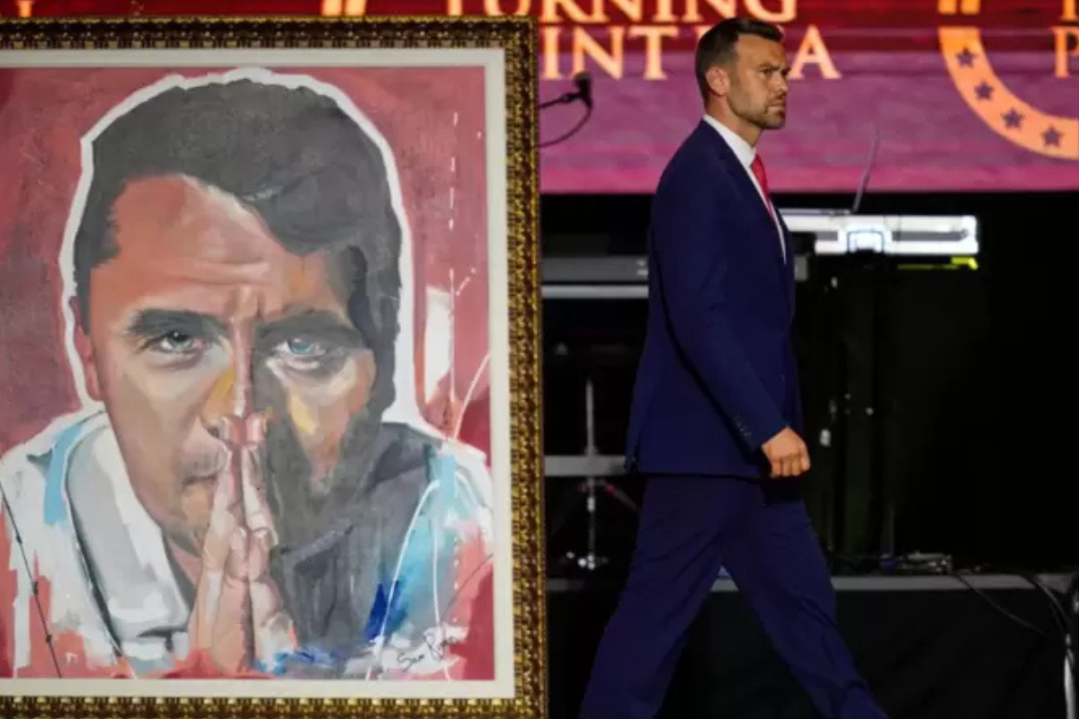 Trump Supporters Bid Farewell to Right-Wing Activist Charlie Kirk