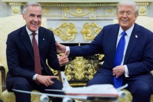 Trump Talks Up Canada Trade Deal Prospects with ‘World-Class’ Carney