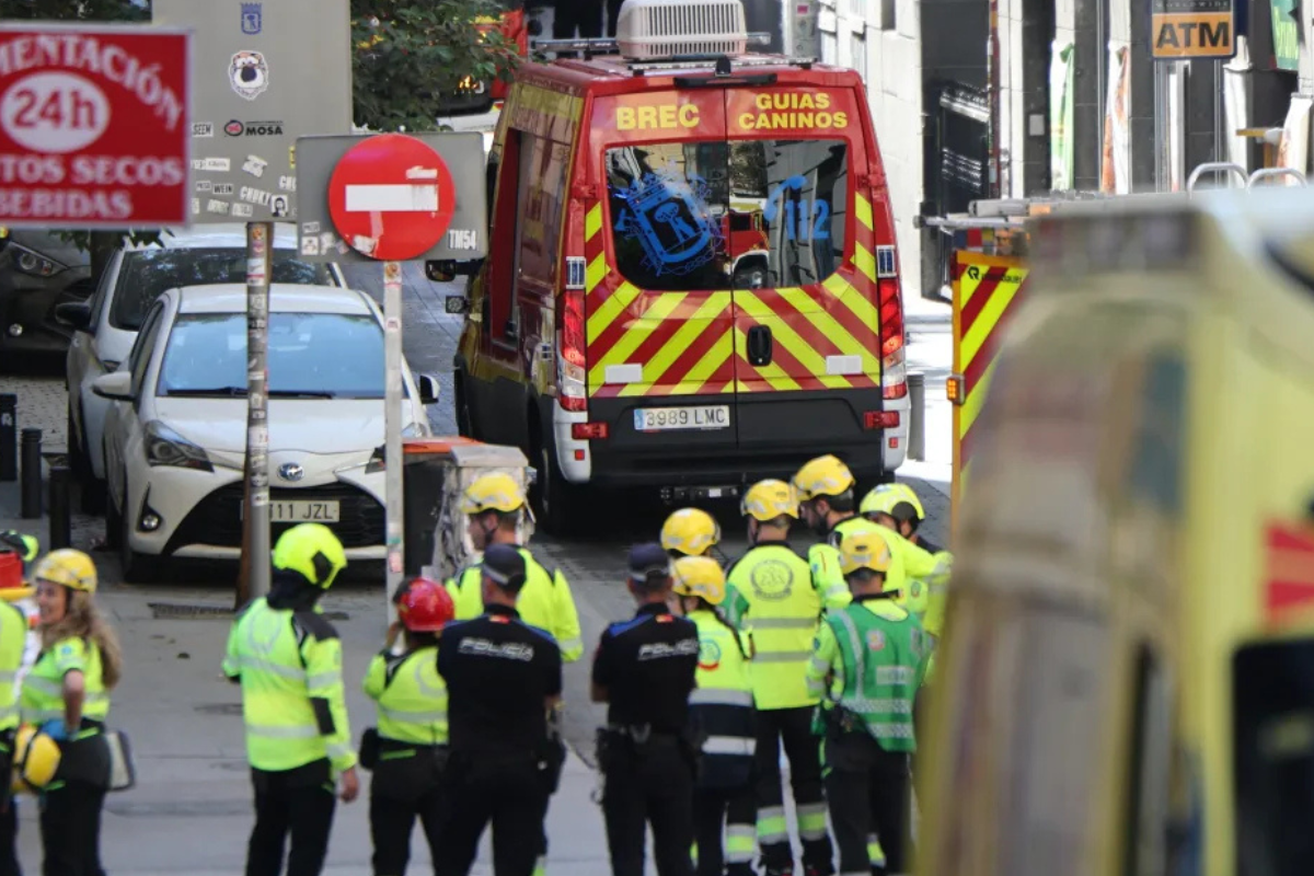 Two Bodies Found, Two Missing After Madrid Building Collapse