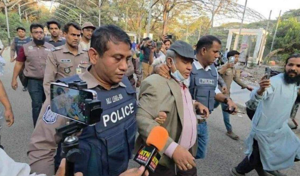 two detained at dhanmondi 32 including du professor Two Detained at Dhanmondi 32 Including DU Professor
