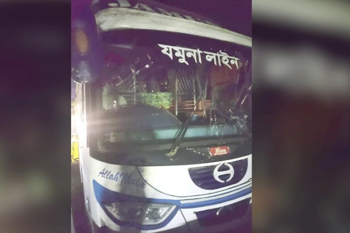 Two Killed and Five Injured in Truck-Bus Collision in Bhanga