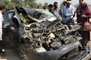 Two Killed in Tangail Van Collision
