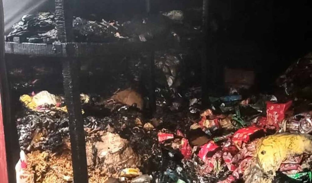 two warehouses burned down in nabinagar fire Two Warehouses Burned Down in Nabinagar Fire