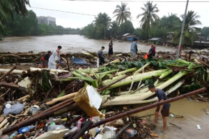 “Typhoon in the Philippines kills 12, affects over 200,000 people.”