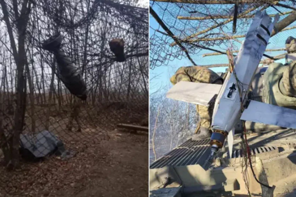 Ukraine Uses Fishing Nets to Stop Russian Drones