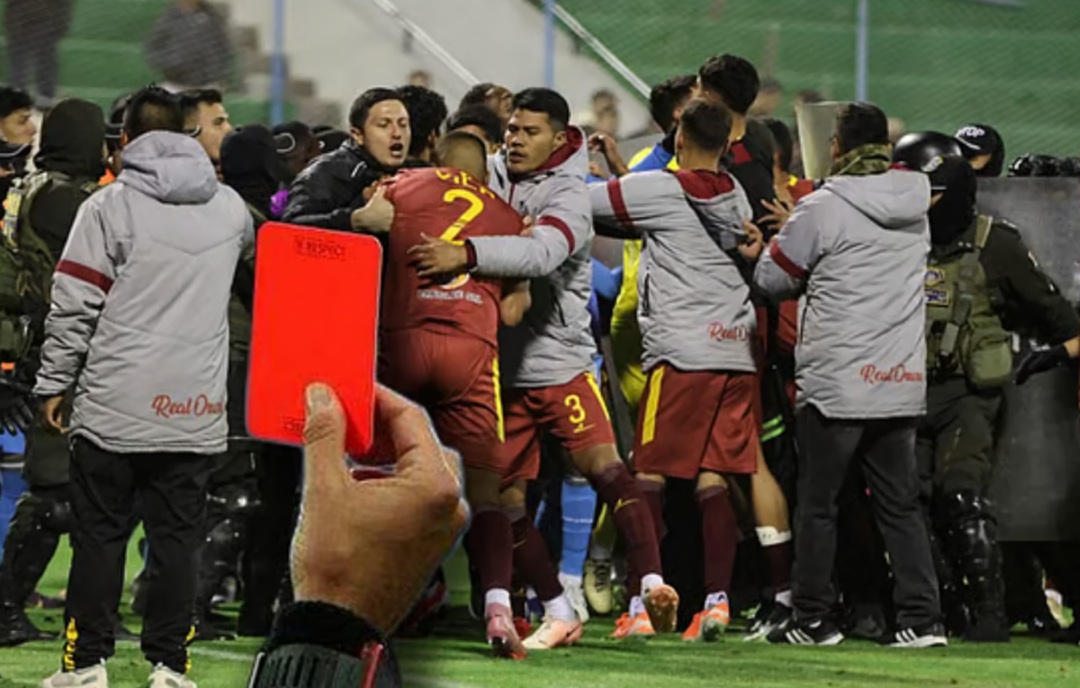 Unprecedented Football Scandal: Bolivian Clash Ends with 17 Shock Red Cards!